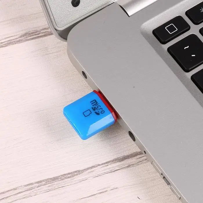 Портативный мини USB 2,0 High Speed Micro SD TF памяти светло-зеленый, синий Card Reader