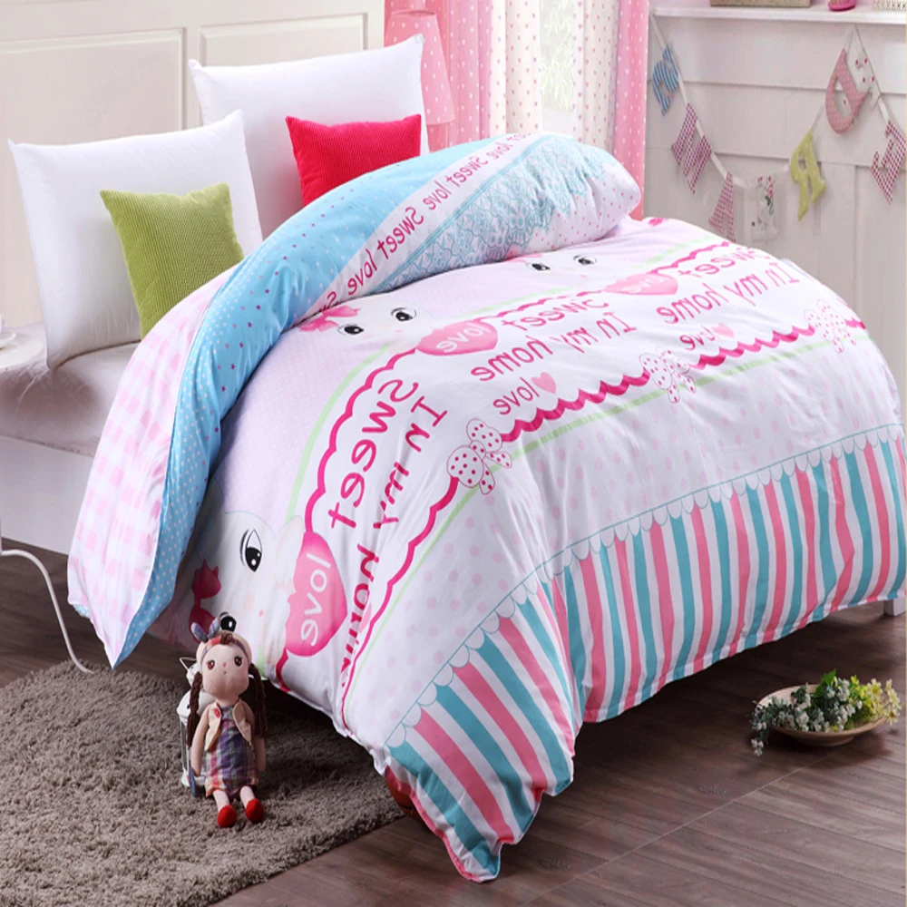 

Print Egyptian cotton duvet cover King Queen Size Quilt Comforter bedding Sets Bed Twin Cotton Duvet covers Bedclothes