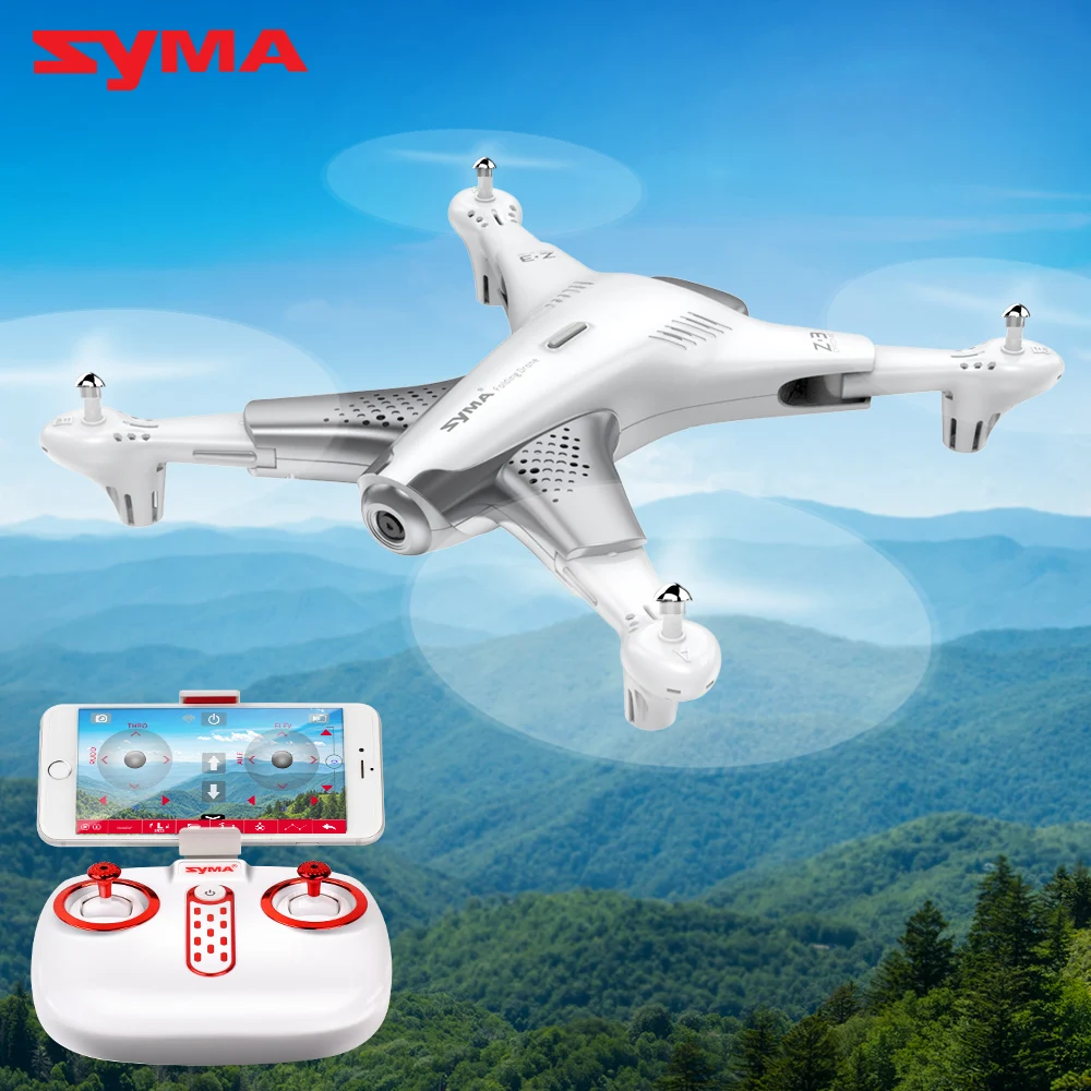 SYMA официальный Z3 Дрон Квадрокоптер с HD камерой 720 p видеодрон Дроны передачей в