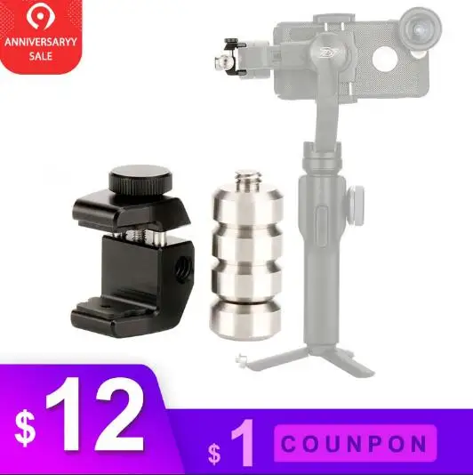 

DJI Osmo Mobile 2 Counter weight for Feiyu Vimble 2 Zhiyun Smooth 4 Q Counterweight Magnets Moment Wide-angle Lens Balance