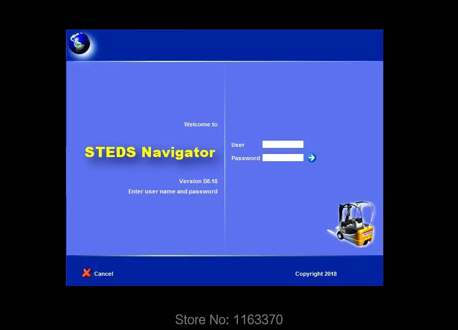 2018 еще вилочный погрузчик STEDS 8 18 R3 диагностическое программное обеспечение + CANBOX