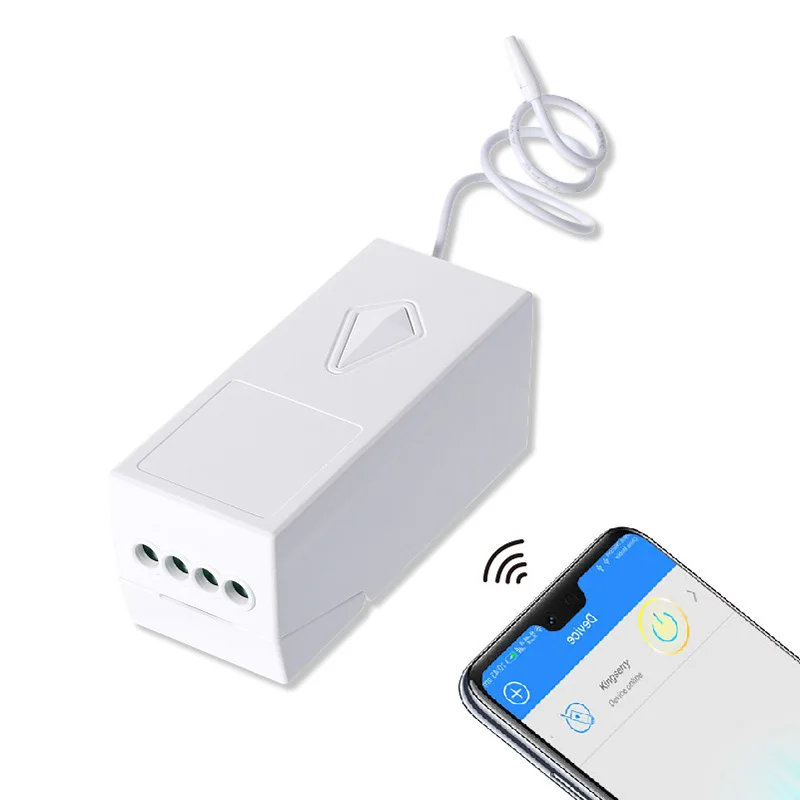 

Wifi Wireless 220v Switch Remote Control APP 2pcs Smart Universal Smart Home Timer Switch Receiver Wifi Light Switch