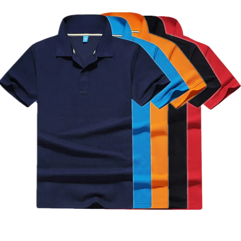  Mens Polo Shirt Brands Clothing 2019 Short Sleeve Summer Shirt Man Black Cotton Poloshirt Men Polo 