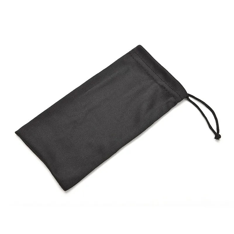 17*8,5 см мягкая Пылезащитная черная микрофибра для хранения пыли прочная сумка для очков Кошелек Очки сумки для переноски аксессуары для очков