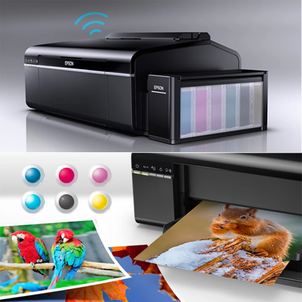 Высокое качество для принтеров Epson L805 A4 с Wi Fi|Принтеры| |