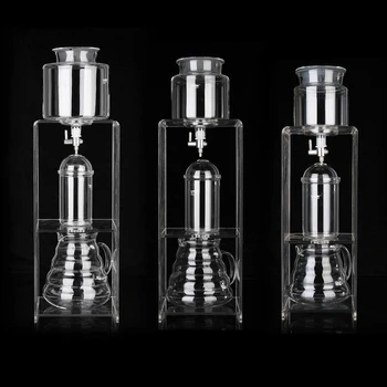 

Reusable Glass Coffee Cold Drip Water Drip Coffee Maker Glass Filter Tools Coffee Dripper Pot Ice Cold Brew Coffee Machine
