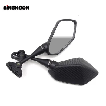 

Universal Motorcycle Rearview Mirrors Black Scooter Moto Side Mirrors FOR APRILIA RSV4 R APRC RSV1000R Factory RSV1000R