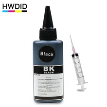 HWDID 100 мл универсальные чернила для заправки, совместимые с hp для Canon для Brother для Epson для Lexmark для DELL для принтера Kodak