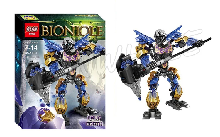 4 типа Объединенный огненный лед герой Bionicle Tahu Onua Kopaka умарак охотник строительные