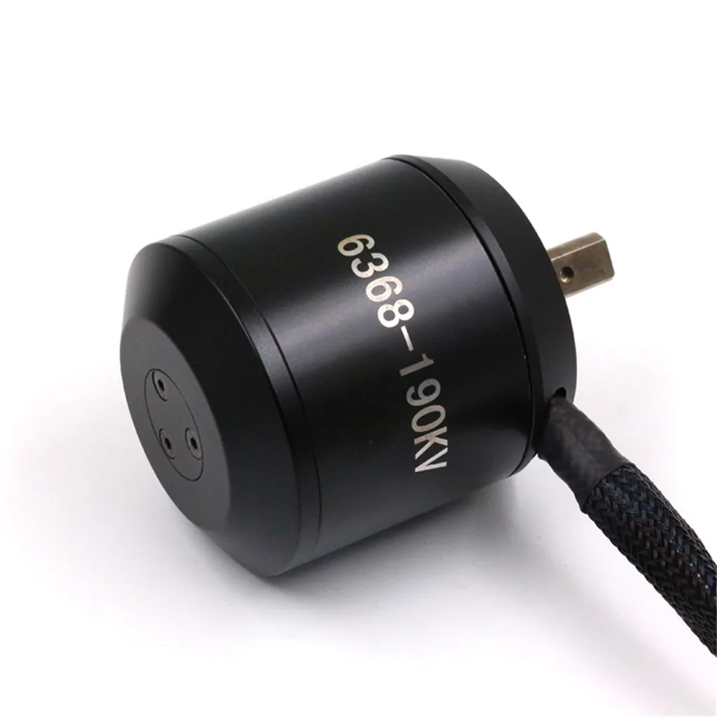 

6368 190KV 22-48V Outrunner Sensored Brushless Motor For Electric Skateboard Brushless Motor Compatible with 6S-12S Batteries