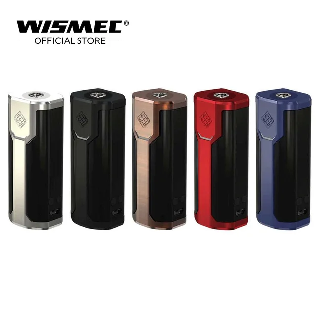 Оригинальный Wismec извилистые P80 Mod поле 80 Вт макс Выход коробка VAPE Mod VW/Bypass/TC-Ni/TC-Ti/TC-SS/режим ТКС питание от аккумулятора 18650