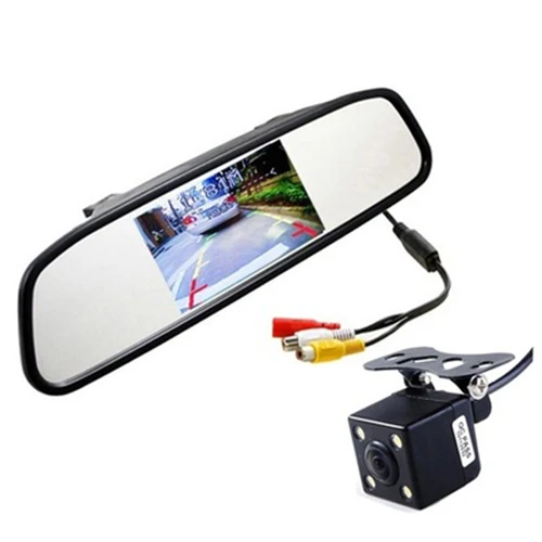 HD Video Auto Parking Monitor LED Night Vision Reversing CCD Car Rear View font b Camera