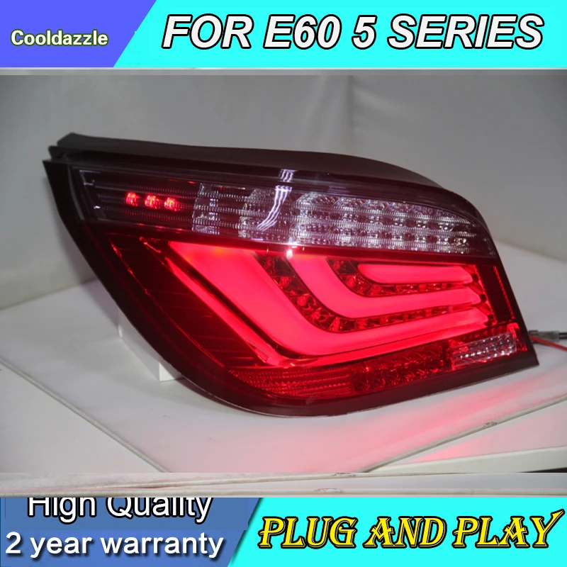 Автомобиль StylingFor BMW E60 5 серии 520i 523i 525i 528i 530i светодиодный задний фонарь парковка