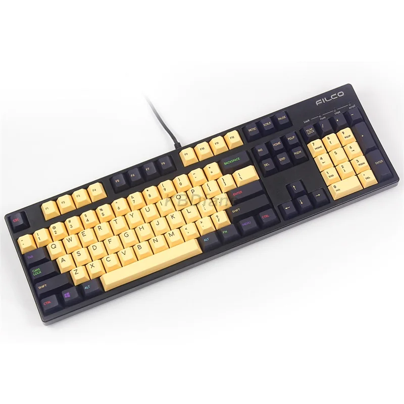 KBDfans Новое поступление pbt keycay dye subbed keycaps chrrey profile полный набор diy механическая