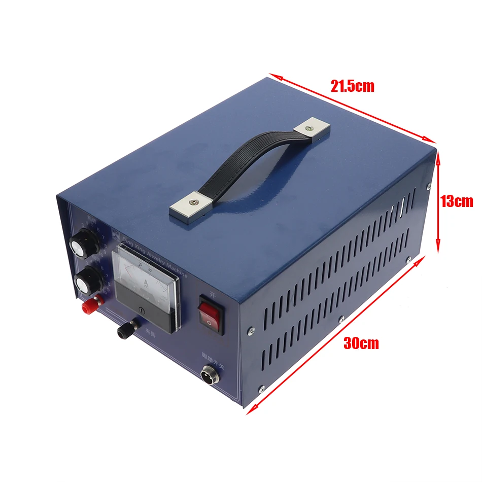 Высокомощный лазерный точечный сварочный аппарат DX 50A фотосенсорный с ювелирным