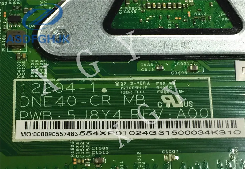 Материнская плата ноутбука для Dell INSPIRON 3421 PWB:5J8Y4 I3 2375M 1 50 GHZ CN 07GDDC DP/N материнская 100%