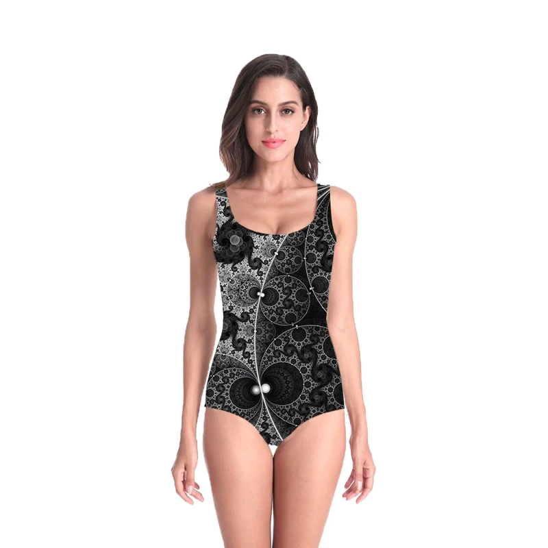 

3D Print Summer women's clothing Swimsuit high quality Beach Style geometric Bodysuits Bosnia Retro abstract Dropshipping-3