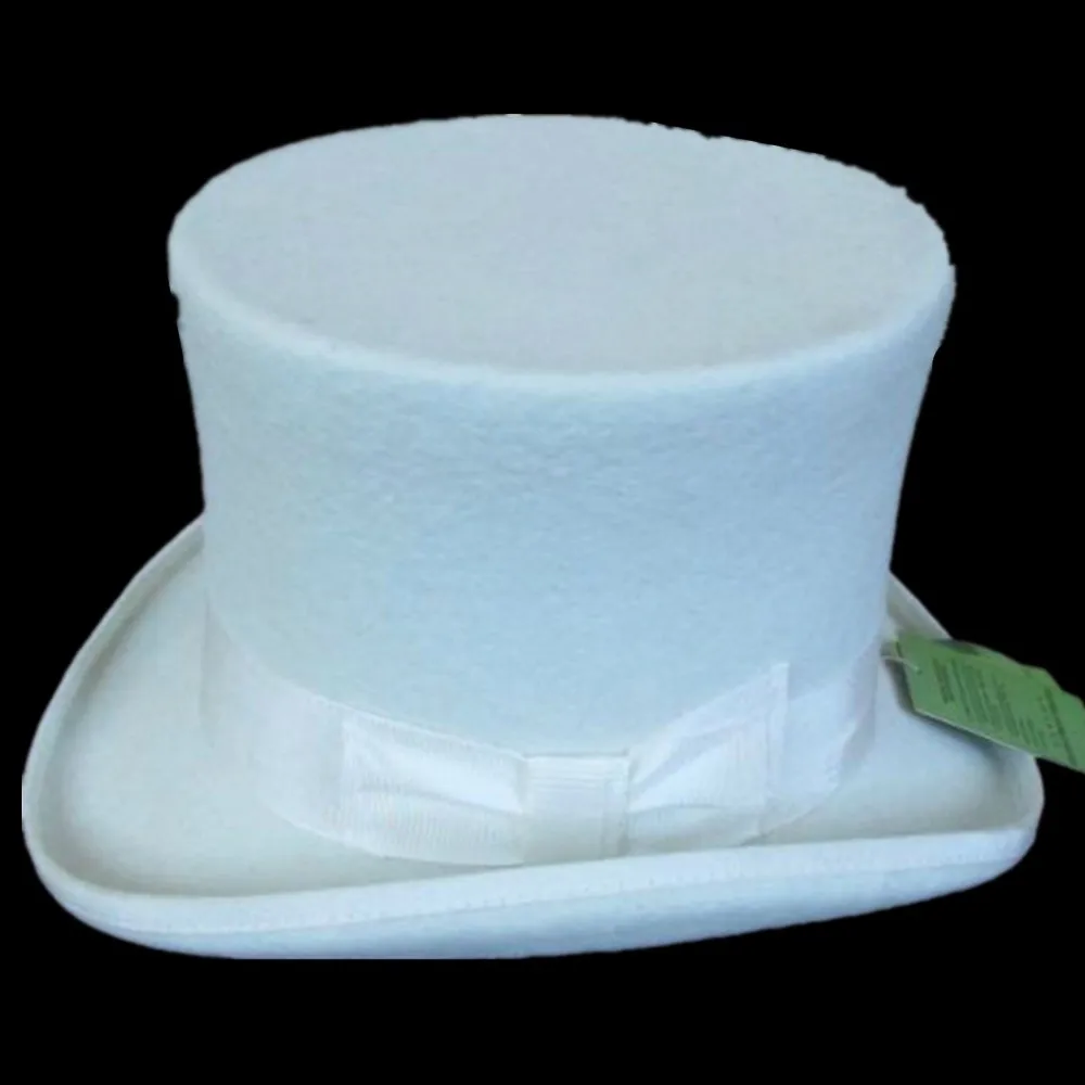 White Steampunk Hat DIY Top Hat 