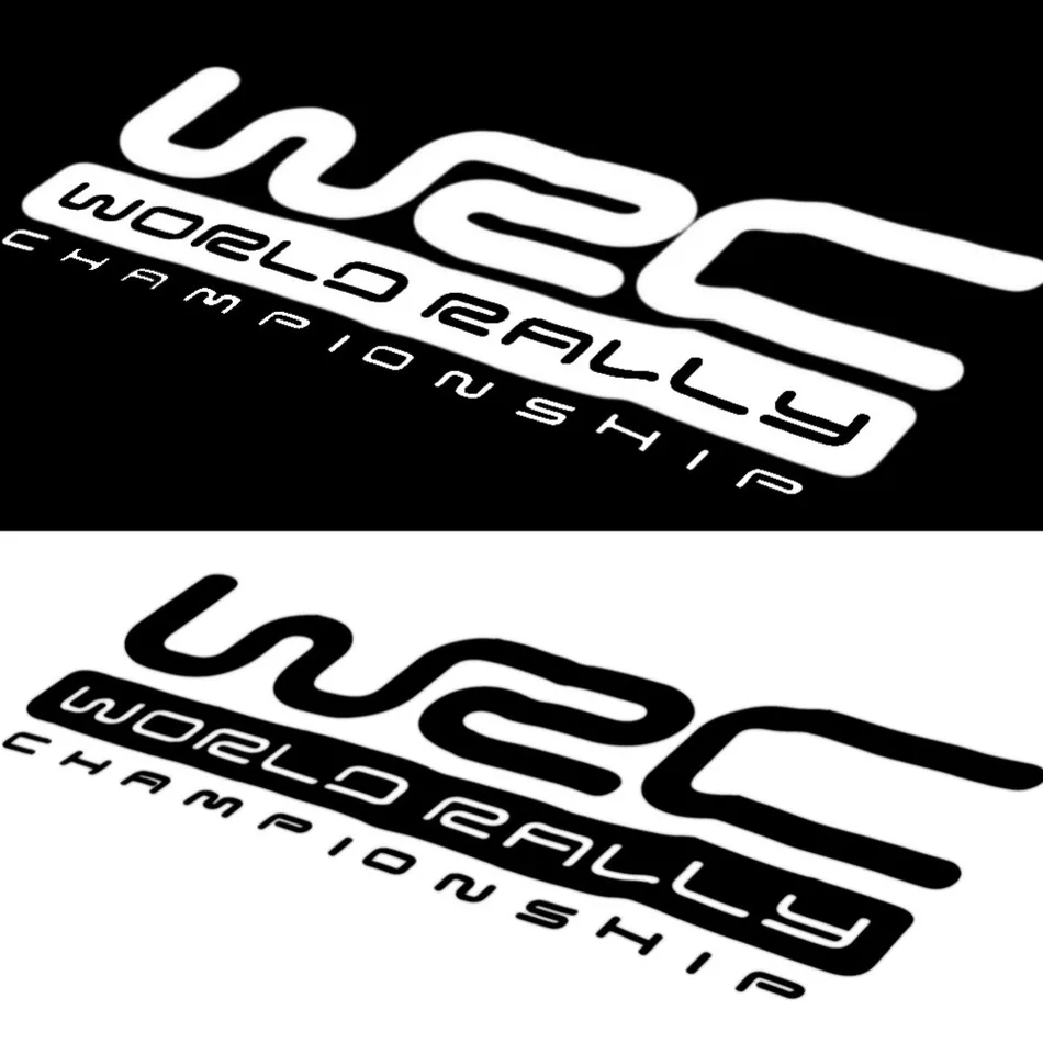 

2PCS Side Door Stickers WRC Rally Car Body Stickers 45*15CM WRC Decorative Stickers Scratch Door Stickers Car Styling Accessory