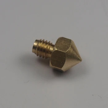 

3 D printer parts Ultimaker 3MM filament 0.4mm brass extruder nozzle Print head with M6 Thread