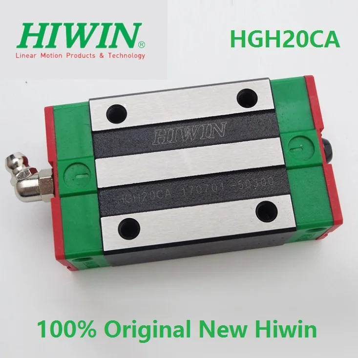 2 шт Hiwin rail hgr20-l 1300 мм+ 4 шт HGH20CA линейные узкие блоки для ЧПУ