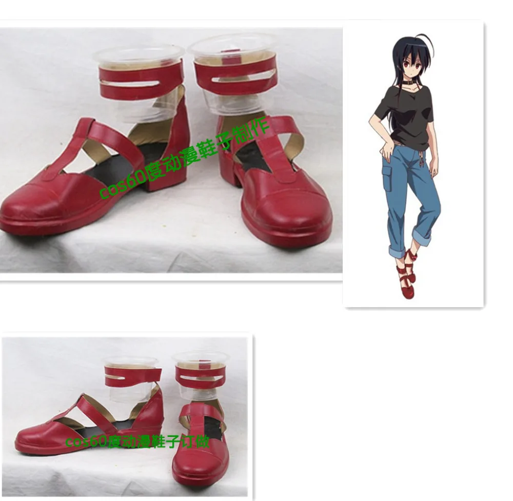 

Love, Chunibyo и другие бреда! Красные туфли для косплея Toka Takanashi S008