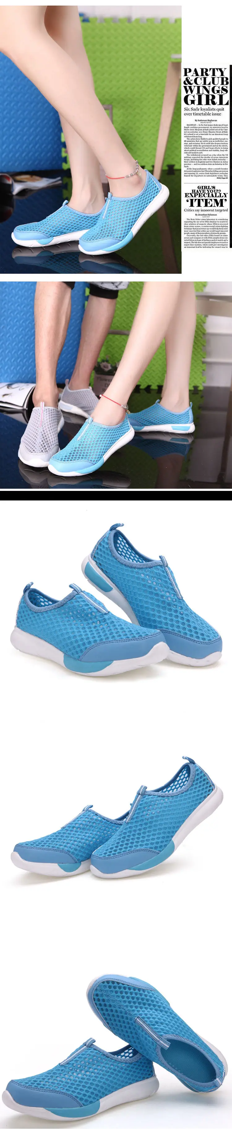 Brand Fashion Shoes Men Casual Lovers Air Mesh Sneakers High Top Summer Aqua Breathable Canvas Slip On Boat Mens Shoe (9)