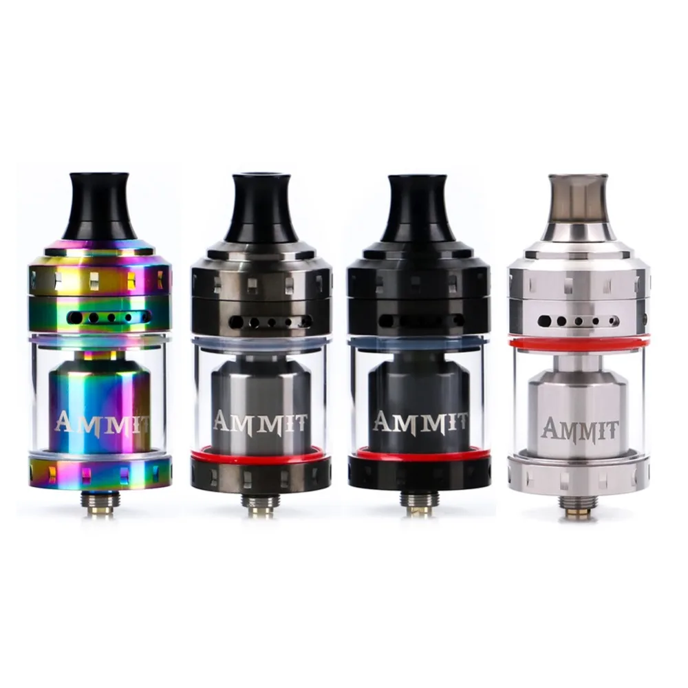 

2pcs/lot Newest Original Geekvape Ammit MTL RTA 3D airflow 4ml vape tank single coil Leak-proof atomizer vs siren v2 ammit rta