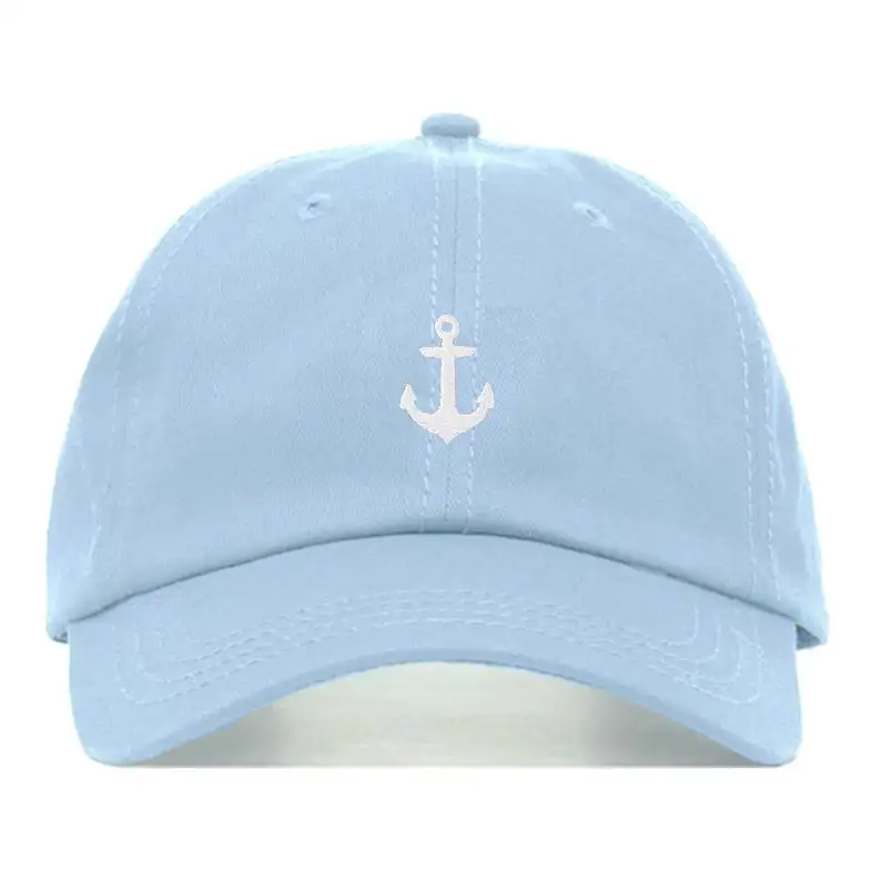 new spring and summer baseball cap fashion couple caps outdoor sports hats summer breathable sun dad hats - Цвет: Небесно-голубой