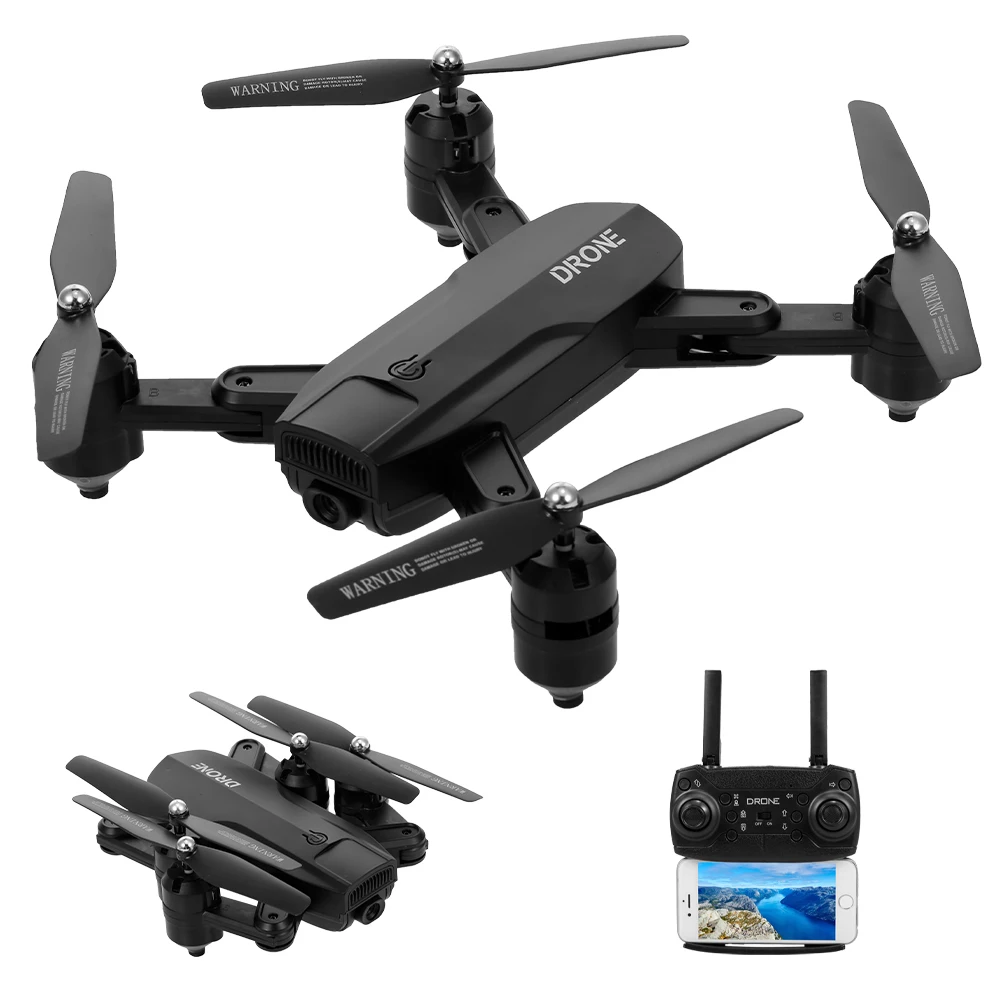 

2.4GHz RC Drone ZD6-L Quadcopter With Camera 4K Wide Angle Optical Flow Positioning Dual Camera Follow Me Gesture RC Toy Gifts
