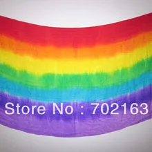 Делюкс Радуга Шелковый Veil Танцы завесы 114x250 см