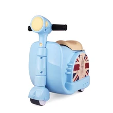 Travel tale детская игрушка Тяговая ручка для чемодана вдоль автомобиля rolling чемодан на колесах для детей