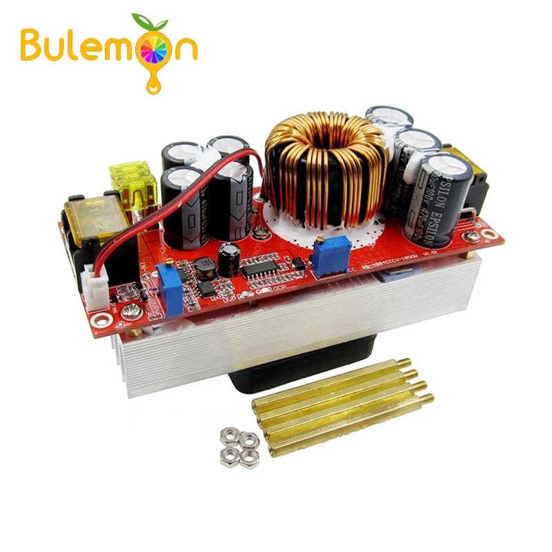 1500W 30A DC Boost преобразователь от 10 60V до 12 90V Step Up модуль питания|Интегральные схемы| |
