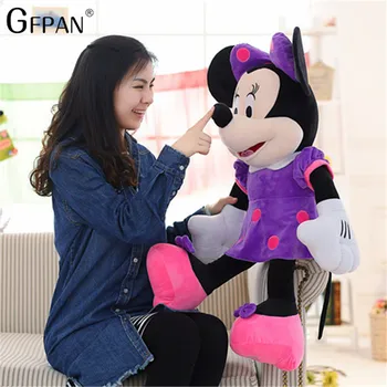 

50CM Wholesale High Quality Mickey & Minnie Mouse Plush Toys Stuffed Cute Cartoon Animal Dolls Party Gift For Kids Girl