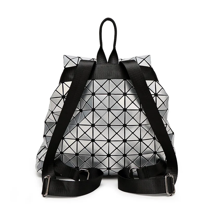 WSYUTUO,, геометрический Алмазный складной модный рюкзак на плечо, сумка на плечо, школьные сумки, голограмма, женский рюкзак