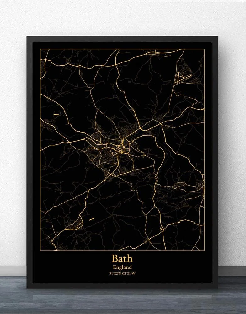 Плакат Bath Blackpool bournemмут Брайтон Бристоль Кембридж колчестер Ковентри экзетр Халл