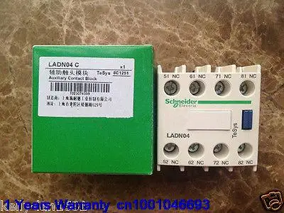 

DHL/EUB 10pcs NEW Original for Schneider LADN04C LA-DN04C Contactor 15-18