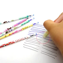 5 шт. 0,5 мм Волшебная стираемая ручка для заправки+ 1 шт. стираемая резина, синие Черные чернила гель для письма канцелярские принадлежности для офиса школьные принадлежности