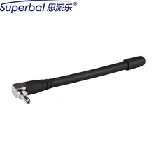Superbat CRC9 антенна 1900-2100 МГц 3dbi мини Вертикальная 3g резиновая антенна усилитель сигнала разъем для HUAWEI E156 и E156G E1762