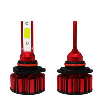 

2 X HB3/9005/H10 Q1 LED Car Headlight Bulb 25W 3000LM 9V-36V IP68 Waterproof 6000K Cold White 200M Light Range 360 Degree Beam