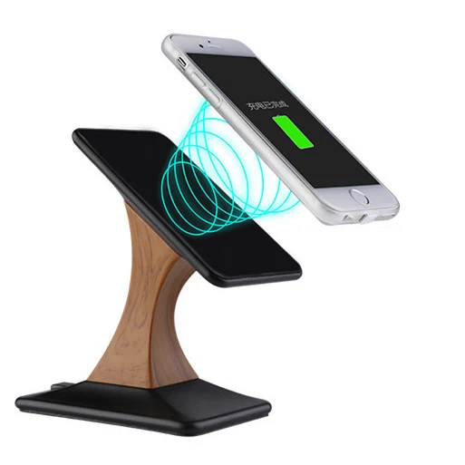 Universal Desk Phone Holder Stand With Qi Fast Wireless Charging Function For iPhoneX For