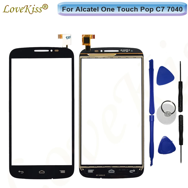Фронтальная панель для Alcatel One Touch Pop C7 7040 7041 OT 7040A 7041D 7041X сенсорный экран тачскрин с