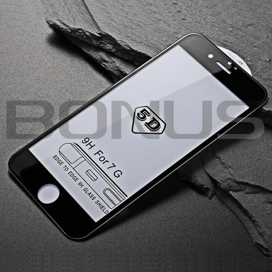 

Tempered Etching Curved Glass Screen Protector Designed for iPhone 7/8 Perfect Fit Perfect Protection Free Fast Shipping