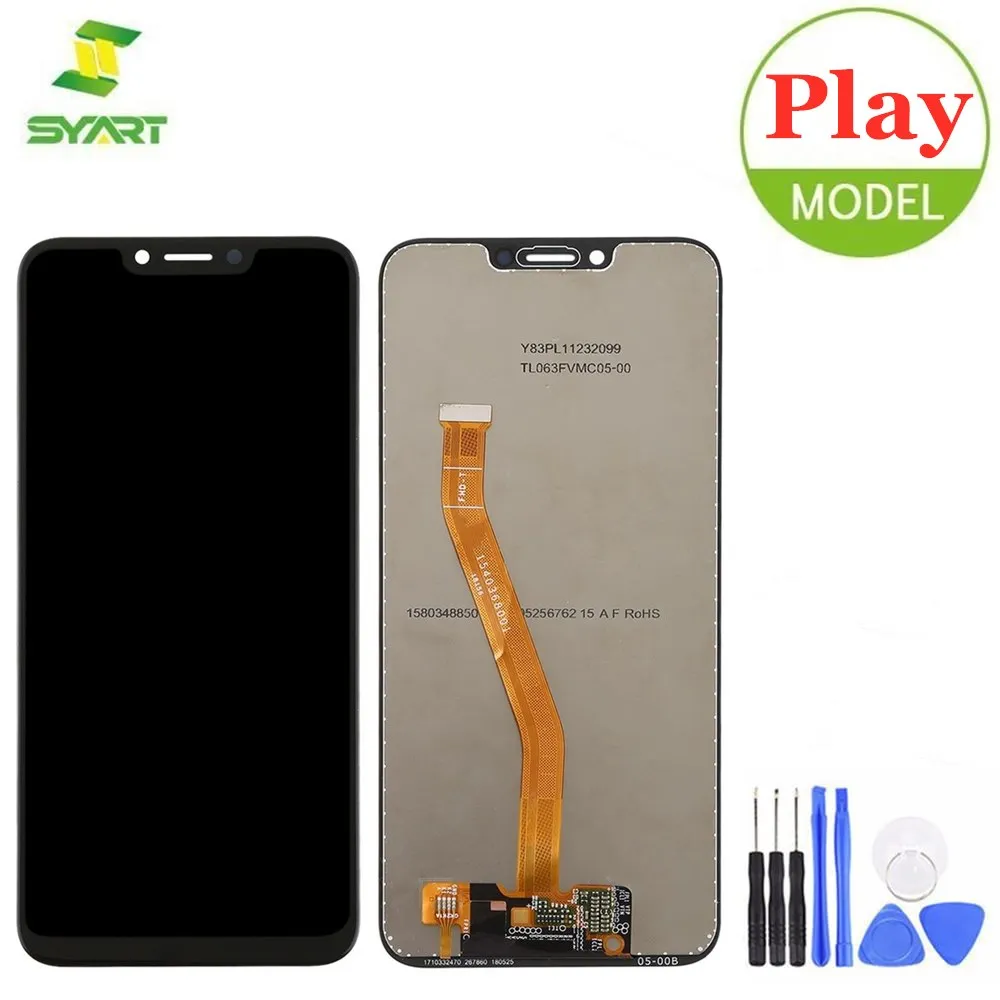 

For Huawei Honor Play LCD Display Touch Screen Digitizer Assembly Replacement Parts For Honor Play COR-L29 2018 6.3" LCDs Screen