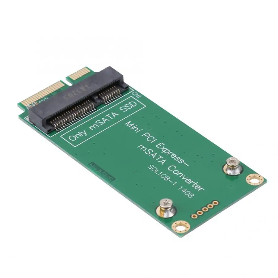 MSATA SSD для SATA Mini PCIE SSD Riser Card адаптер конвертер для ноутбука ASUS