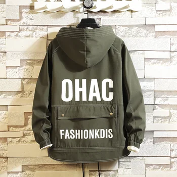 

2019 autumn winter bomber jacket men varsity jacket windbreaker mens bomber jackets and coats vetements letters print M-3XL