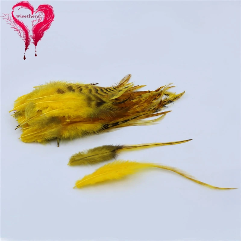 1 golden qinghuajian rooster saddle feather 4