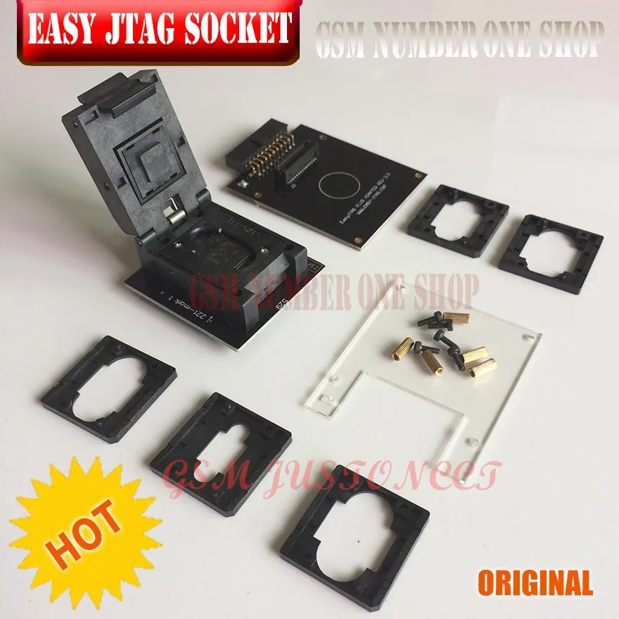 Легкий JTAG PLUS коробка EMMC розетка (BGA153/169 BGA162/186 BGA221 BGA529)|Детали устройств связи| |