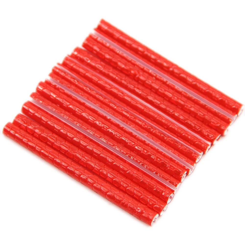 

12Pcs Bicycle Bike Wheel Rim Spoke Clip Tube Strip Reflector Reflective New