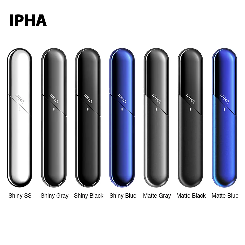 

New Original Heavengifts IPHA Swis Stainless Steel Pod Kit with 300mAh Built-in Battery & 0.7ml pod cartridge E-cig Vape Kit